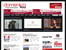 Tablet Screenshot of domenicaroma.it